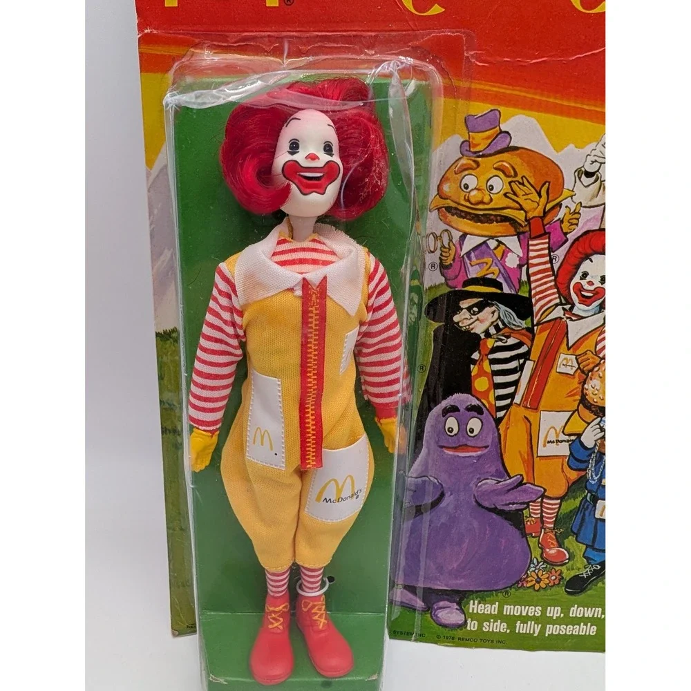 Remco McDonaldland Ronald McDonald Doll 1976 Vintage Figure 711